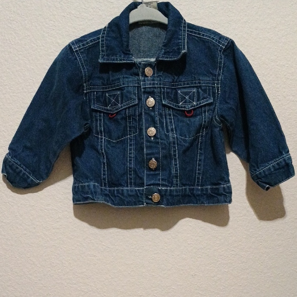 Baby Paris Blue Jean Jacket, 12M